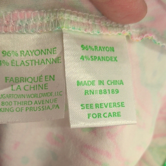 Lilly Pulitzer Lana Dress Skort Romper in Paradise Found - Picture 8 of 9